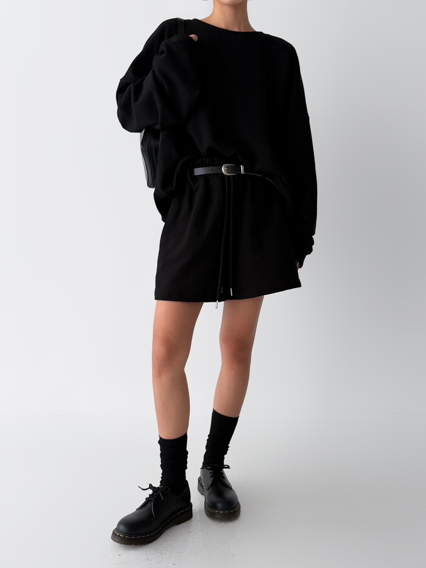 ANGLOG BEIGE東大門實拍女裝新款熱賣人氣時尚短褲不含腰帶ANGLOG BEIGE短褲