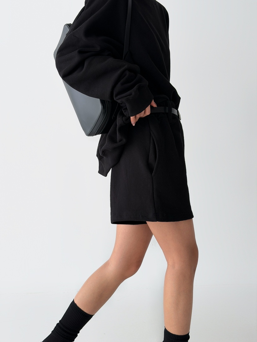 ANGLOG BEIGE東大門實拍女裝新款熱賣人氣時尚短褲不含腰帶ANGLOG BEIGE短褲