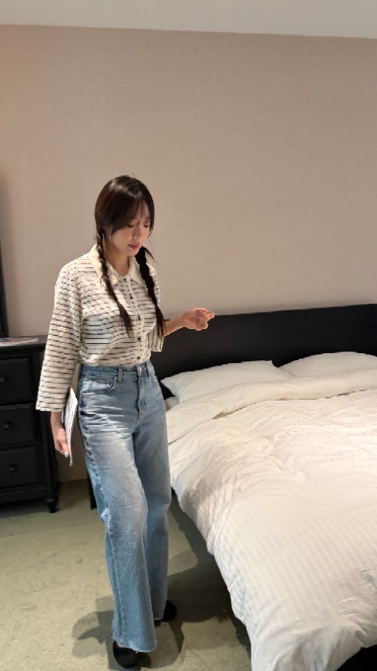 HEY/TO SEWING東大門實拍女士新品熱賣推薦休閑針織衫蕾絲BY HEY/TO SEWING針織衫