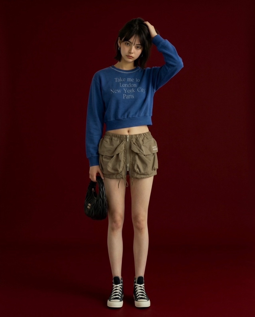 바츠東大門直郵女士新品真品人氣26春夏休閑推薦職業衛衣Vatz衛衣