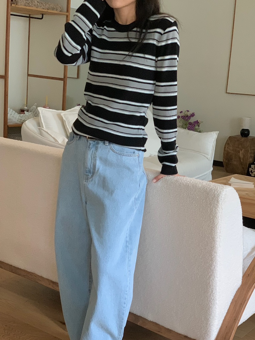 BLEECKER東大門代購女裝新款熱賣時尚人氣推薦休閑針織衫BLEECKER針織衫