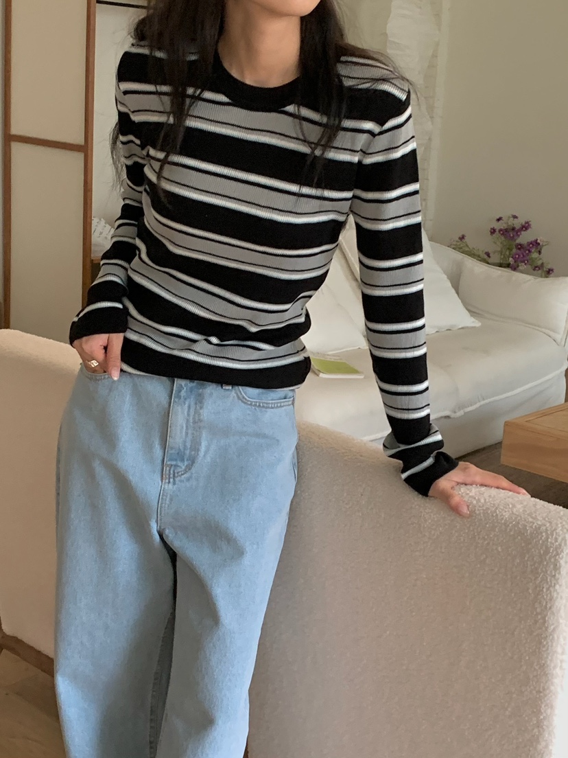 BLEECKER東大門代購女裝新款熱賣時尚人氣推薦休閑針織衫BLEECKER針織衫