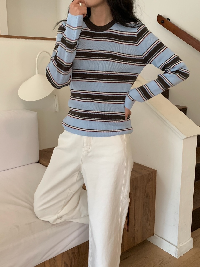 BLEECKER東大門代購女裝新款熱賣時尚人氣推薦休閑針織衫BLEECKER針織衫