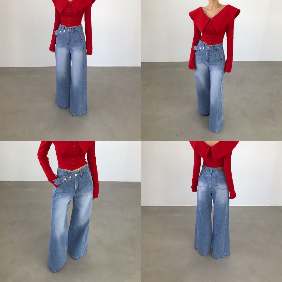 2TWO MOON東大門直郵女士新品真品熱賣人氣牛仔褲腰帶鏤空2TWO MOON牛仔褲