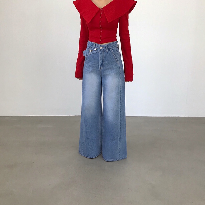 2TWO MOON東大門直郵女士新品真品熱賣人氣牛仔褲腰帶鏤空2TWO MOON牛仔褲