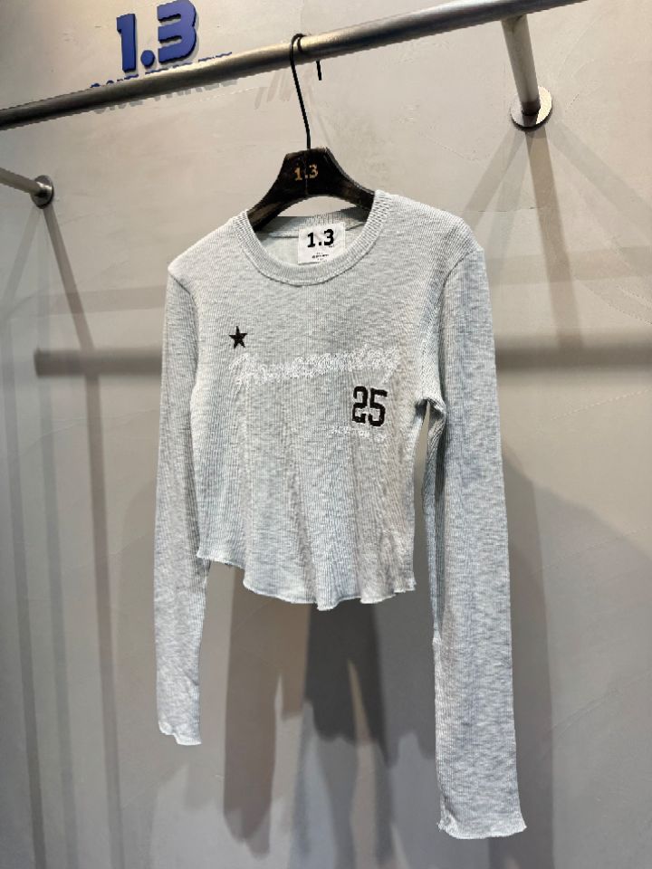 1.3東大門直郵女裝新款人氣推薦休閑26春夏熱賣職業長袖T恤1.3長袖T恤