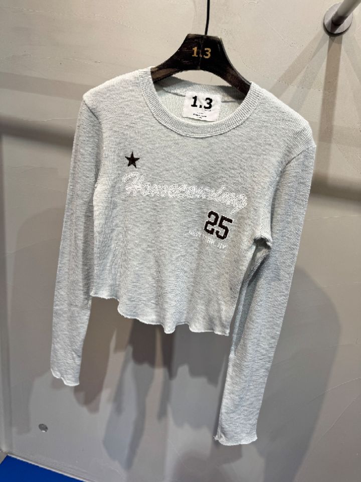 1.3東大門直郵女裝新款人氣推薦休閑26春夏熱賣職業長袖T恤1.3長袖T恤