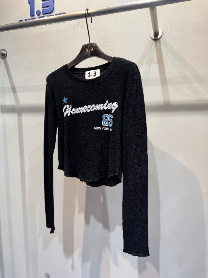 1.3東大門直郵女裝新款人氣推薦休閑26春夏熱賣職業長袖T恤1.3長袖T恤