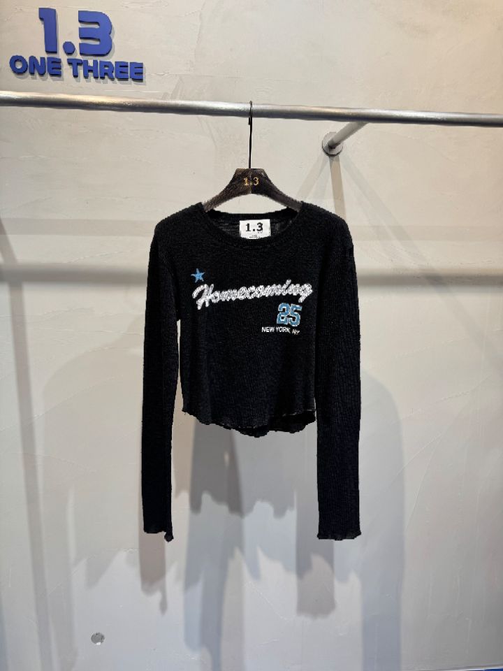 1.3東大門直郵女裝新款人氣推薦休閑26春夏熱賣職業長袖T恤1.3長袖T恤圖色2