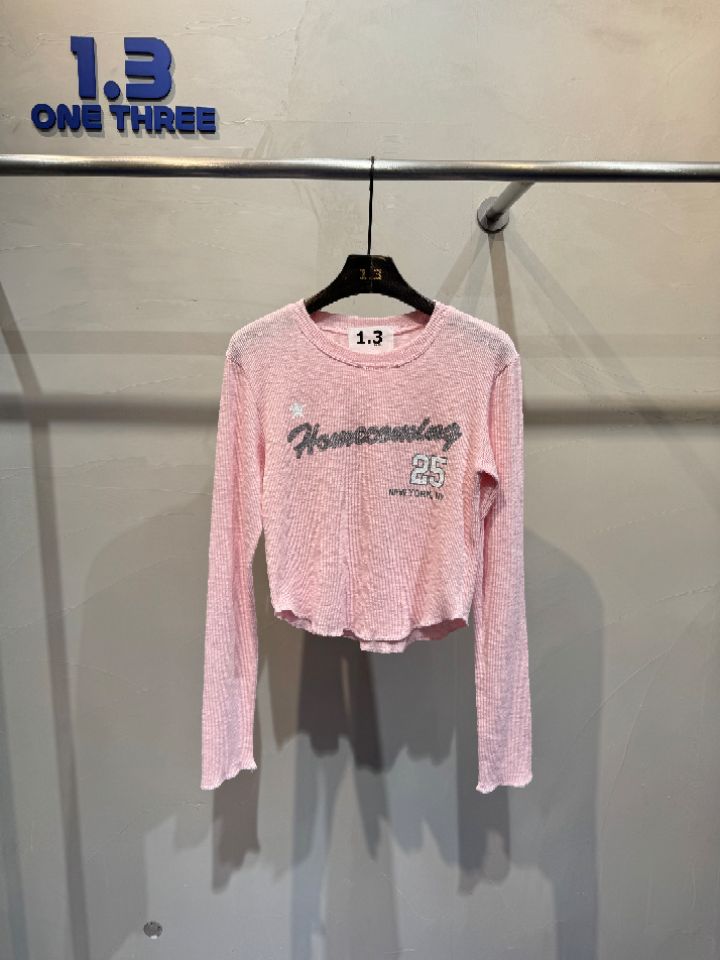 1.3東大門直郵女裝新款人氣推薦休閑26春夏熱賣職業長袖T恤1.3長袖T恤圖色4