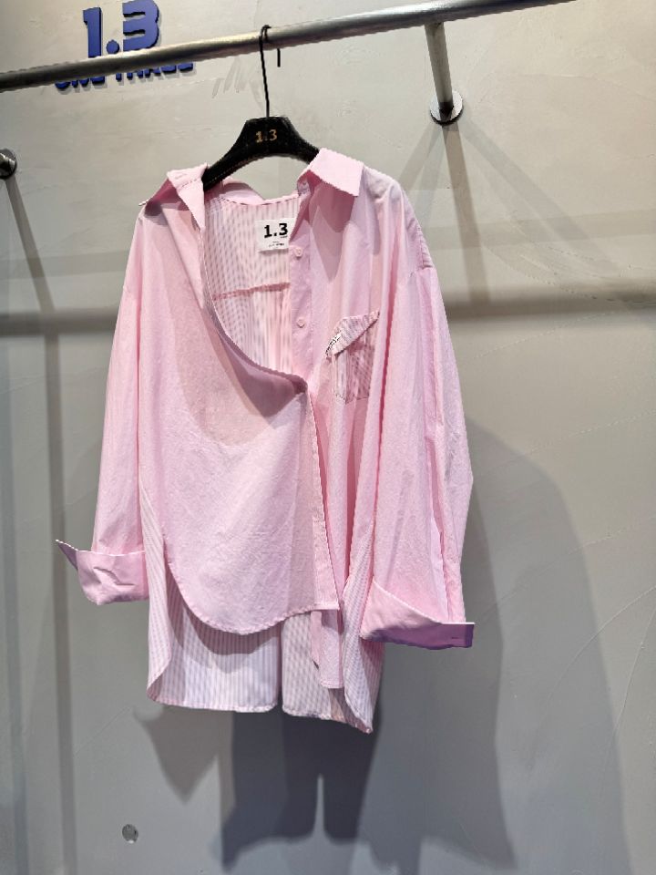 1.3東大門實拍女裝新款人氣真品熱賣休閑26春夏襯衫蕾絲衫1.3襯衫/蕾絲衫