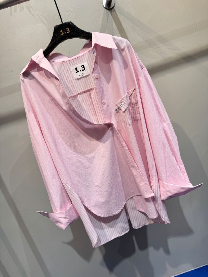 1.3東大門實拍女裝新款人氣真品熱賣休閑26春夏襯衫蕾絲衫1.3襯衫/蕾絲衫