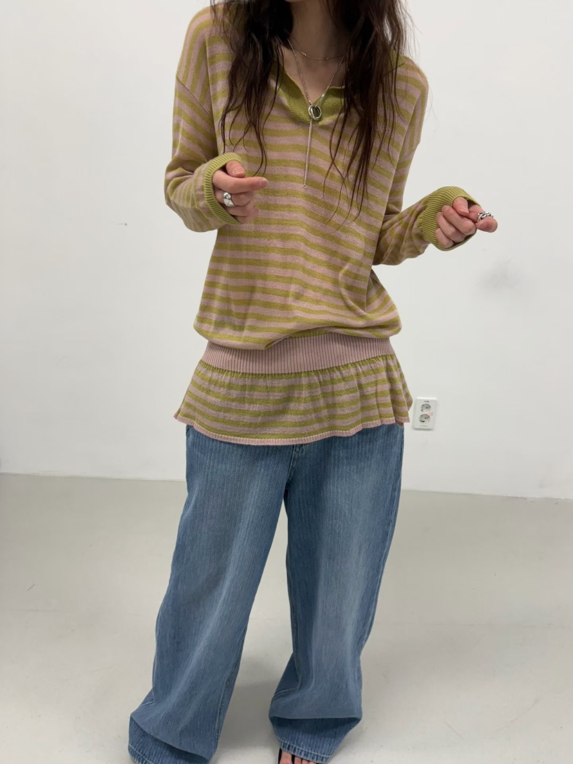 MINIMUZE東大門實拍女裝新款職業26春夏休閑真品推薦針織衫MINIMUZE針織衫