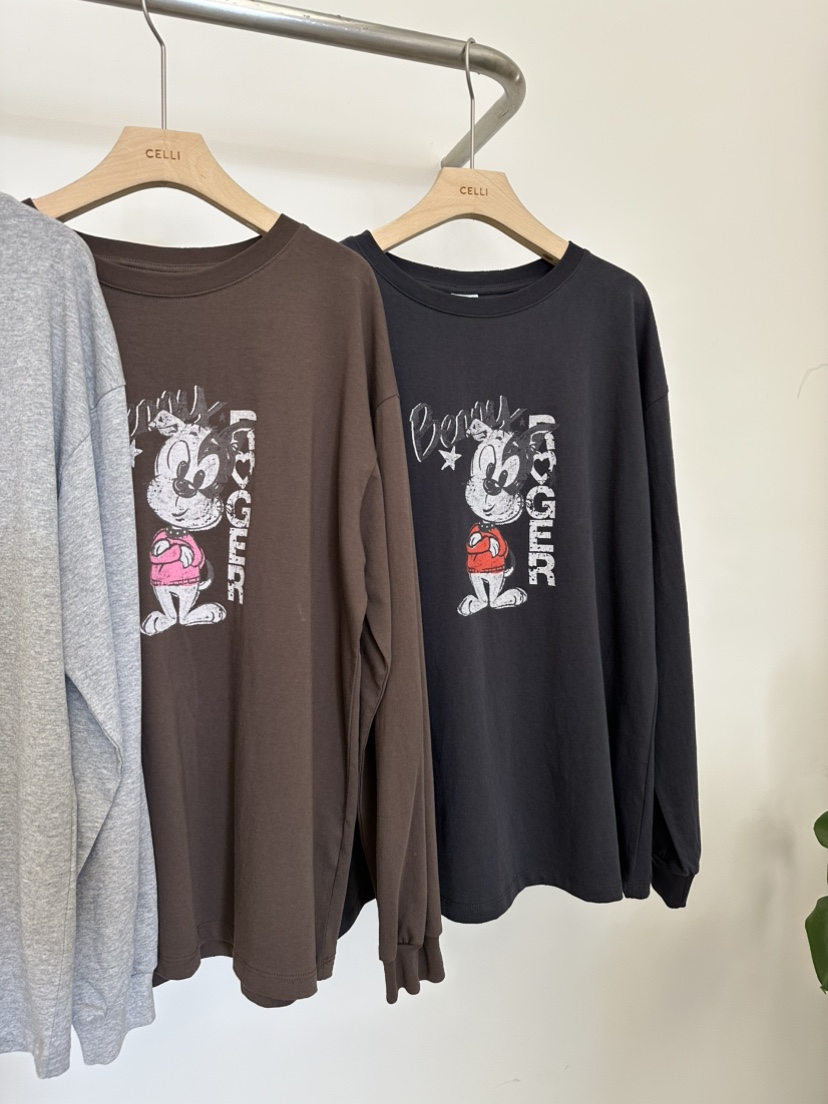 CELLI東大門直郵女士新品26春夏時尚真品職業人氣長袖T恤CELLI長袖T恤