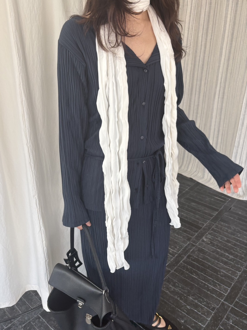 TORRE韓國代購女裝新款時尚人氣推薦休閑真品職業長裙羊毛TORRE長裙