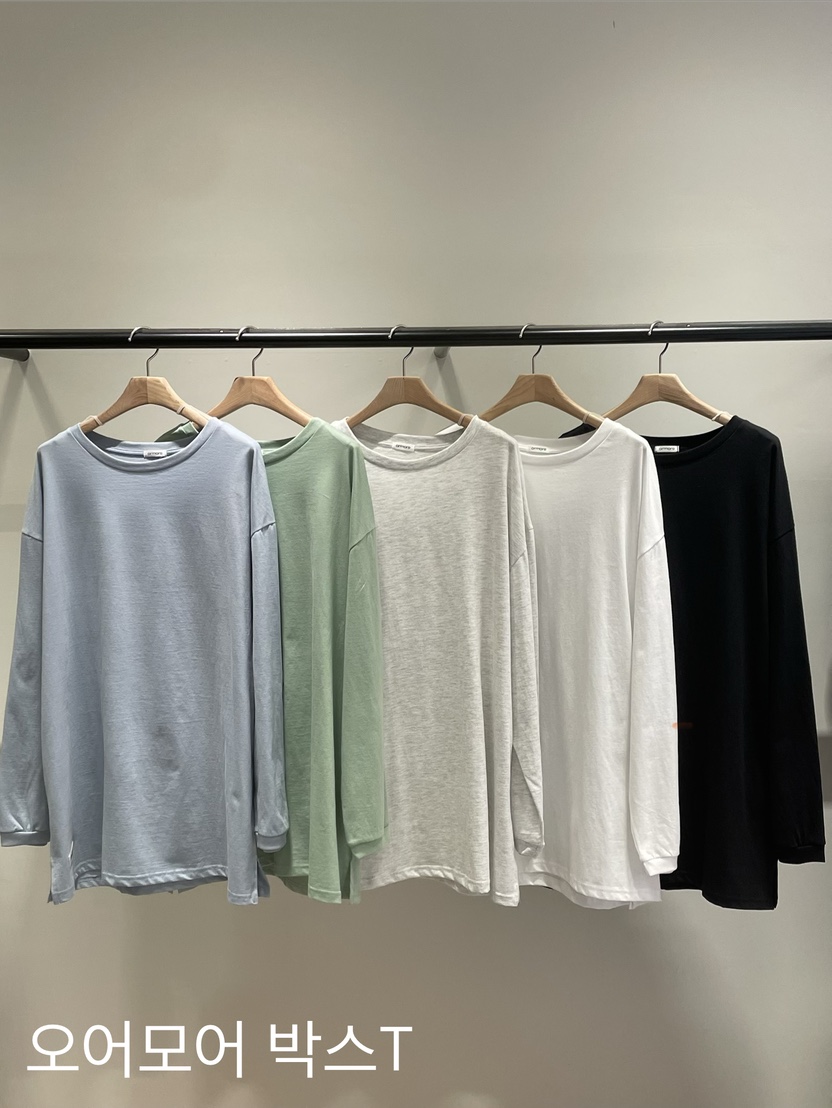 ORMORE東大門代購女裝新款真品26春夏推薦熱賣職業長袖T恤ORMORE長袖T恤