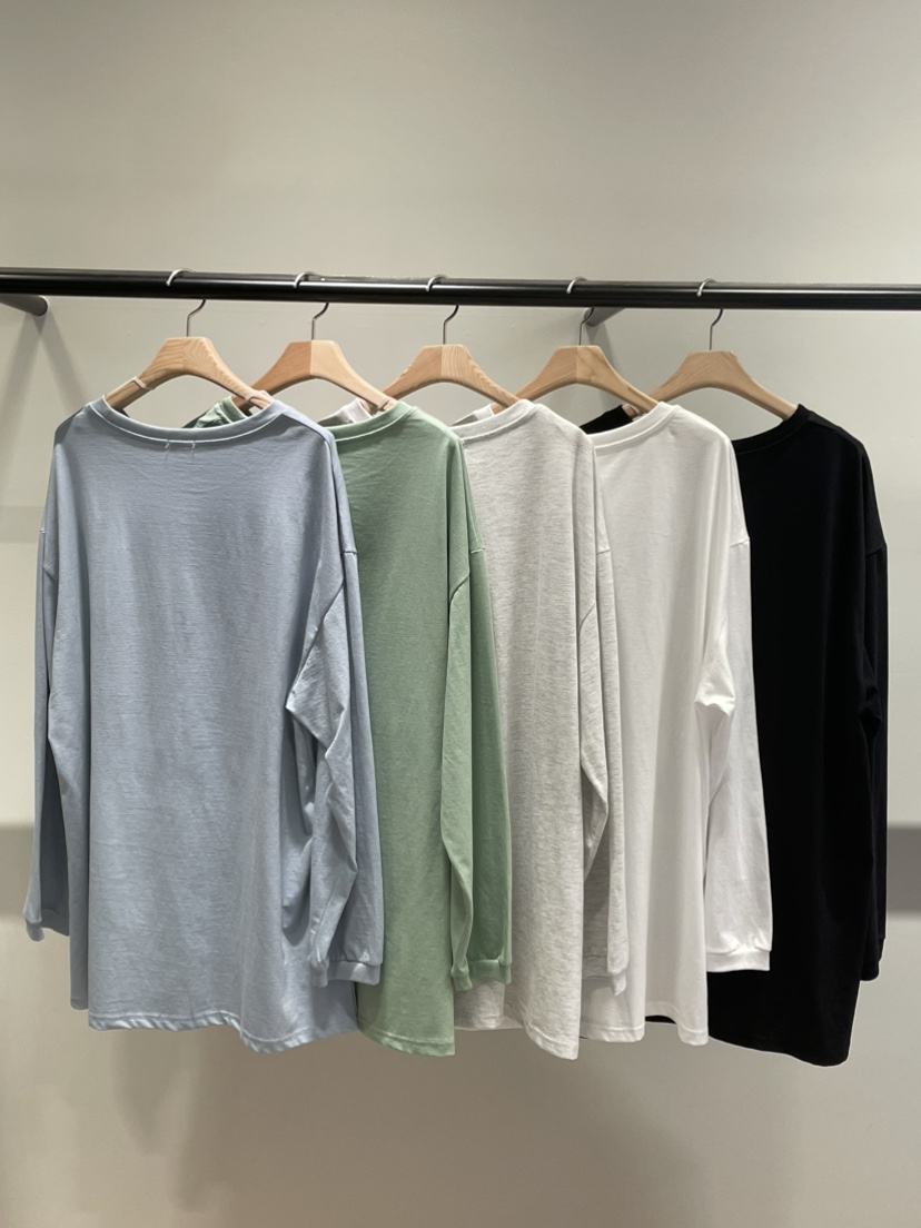 ORMORE東大門代購女裝新款真品26春夏推薦熱賣職業長袖T恤ORMORE長袖T恤