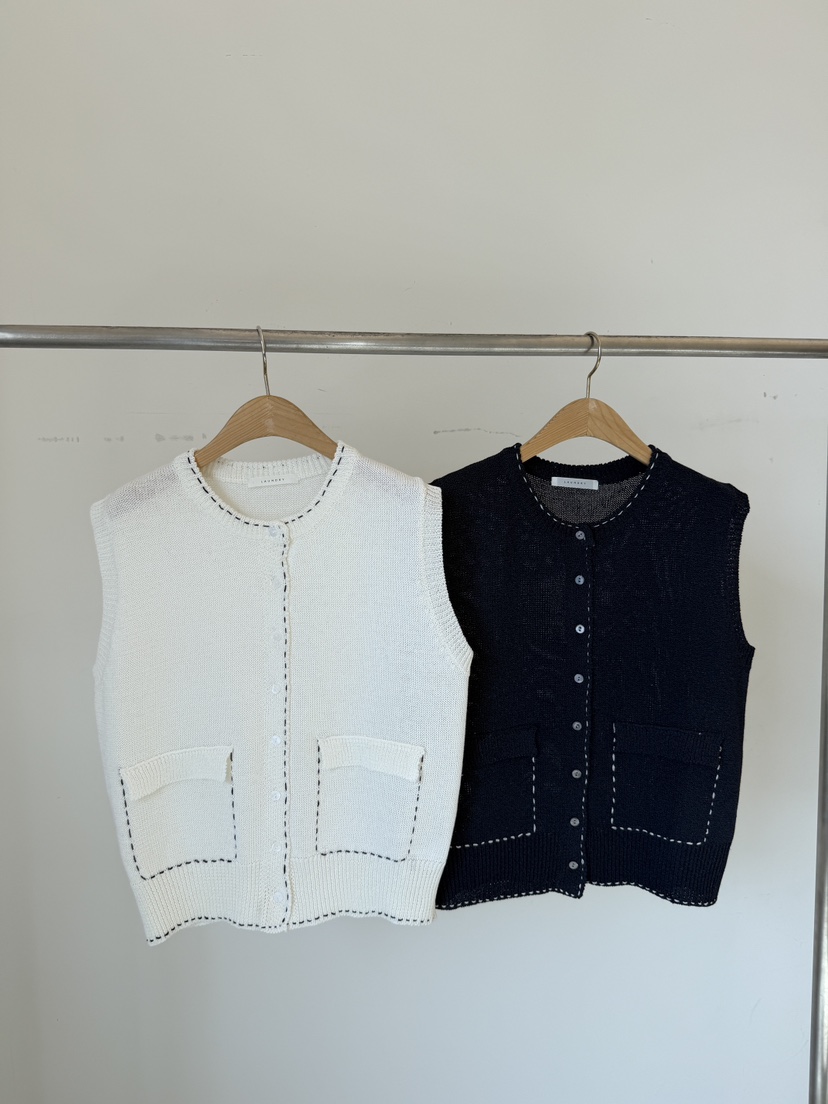 LAUNDRY東大門實拍女裝新款推薦真品休閑26春夏時尚熱賣馬甲LAUNDRY馬甲