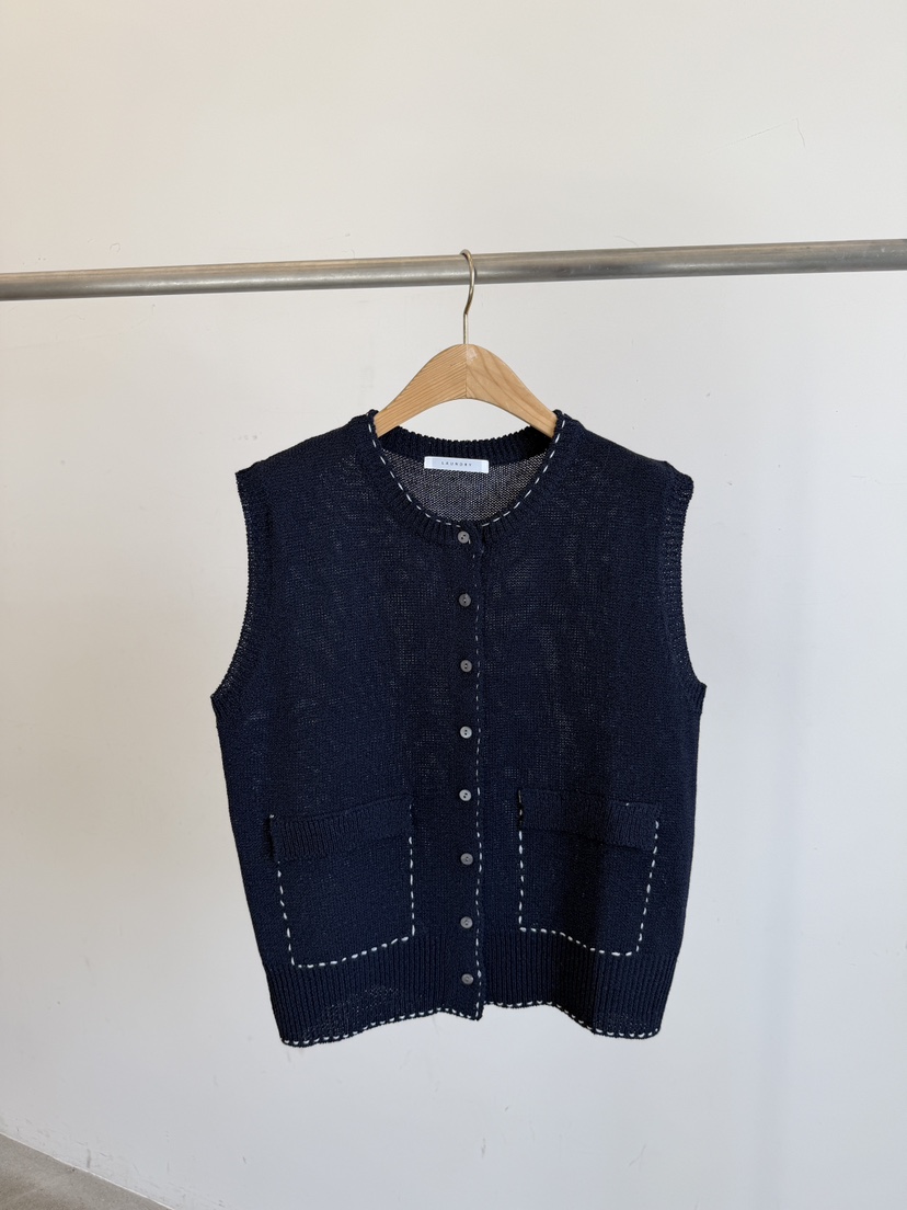 LAUNDRY東大門實拍女裝新款推薦真品休閑26春夏時尚熱賣馬甲LAUNDRY馬甲圖色2