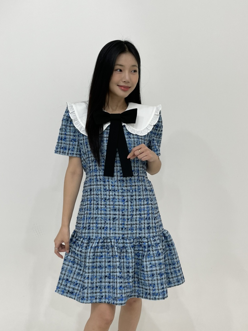 NAPKIN韓國直郵女士新品時尚休閑推薦真品人氣職業連衣裙NAPKIN連衣裙