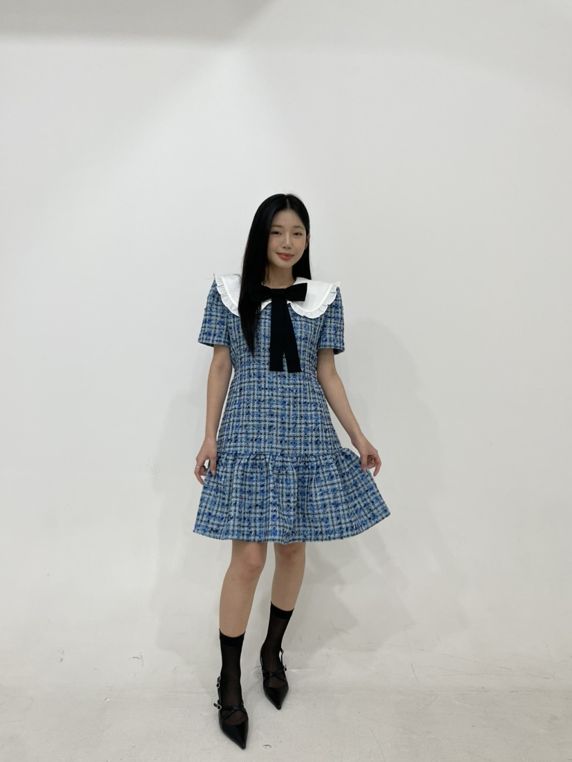 NAPKIN韓國直郵女士新品時尚休閑推薦真品人氣職業連衣裙NAPKIN連衣裙圖色1