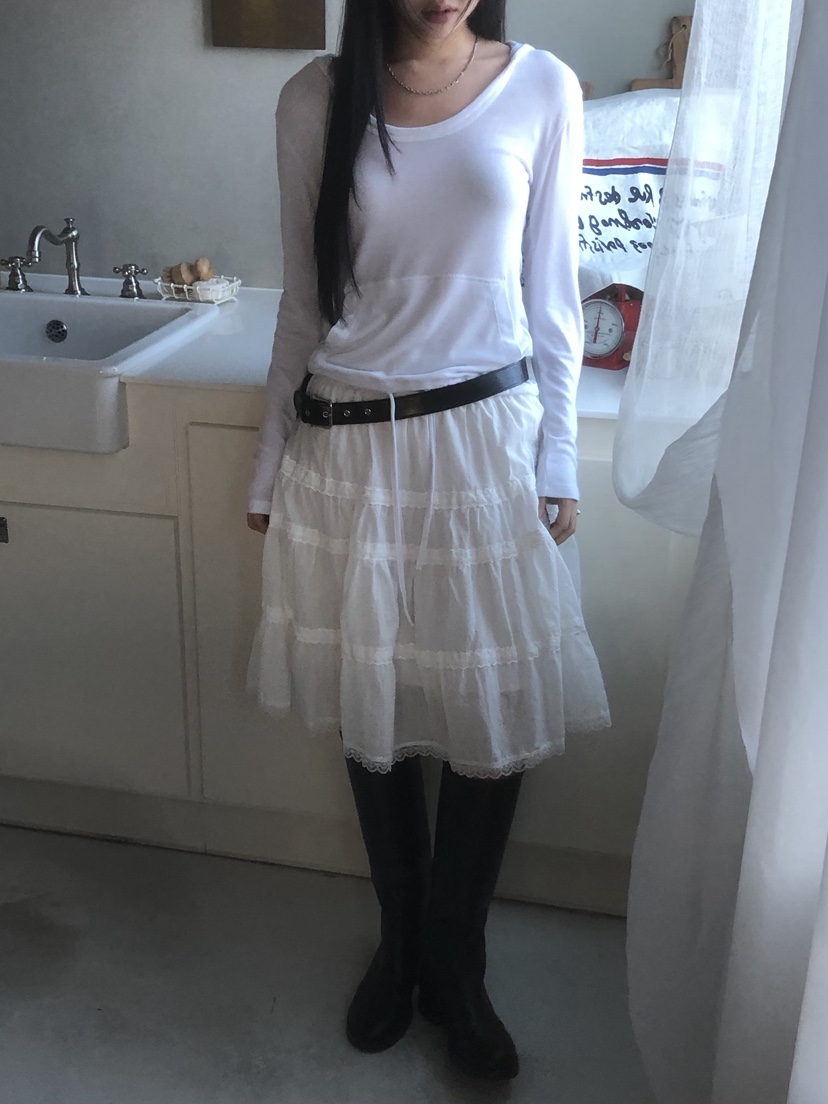 SUNDER MARKET東大門直郵女裝新品推薦半身裙中短裙不含腰帶SUNDER MARKET半身裙/中短裙