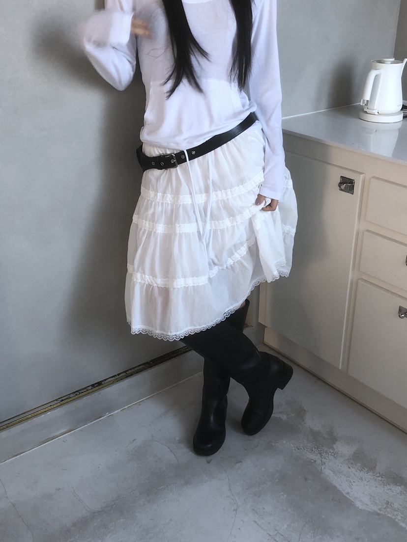 SUNDER MARKET東大門直郵女裝新品推薦半身裙中短裙不含腰帶SUNDER MARKET半身裙/中短裙