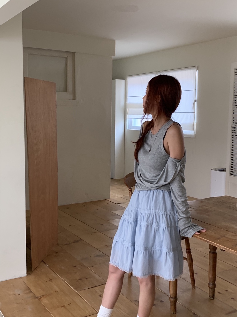 SUNDER MARKET東大門直郵女裝新品推薦半身裙中短裙不含腰帶SUNDER MARKET半身裙/中短裙