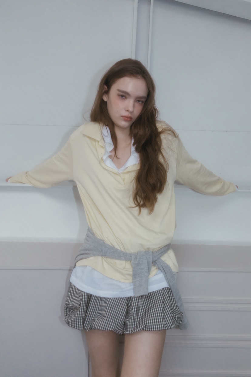 UNBOUND韓國代購女士新款熱賣真品職業26春夏推薦長袖T恤UNBOUND長袖T恤