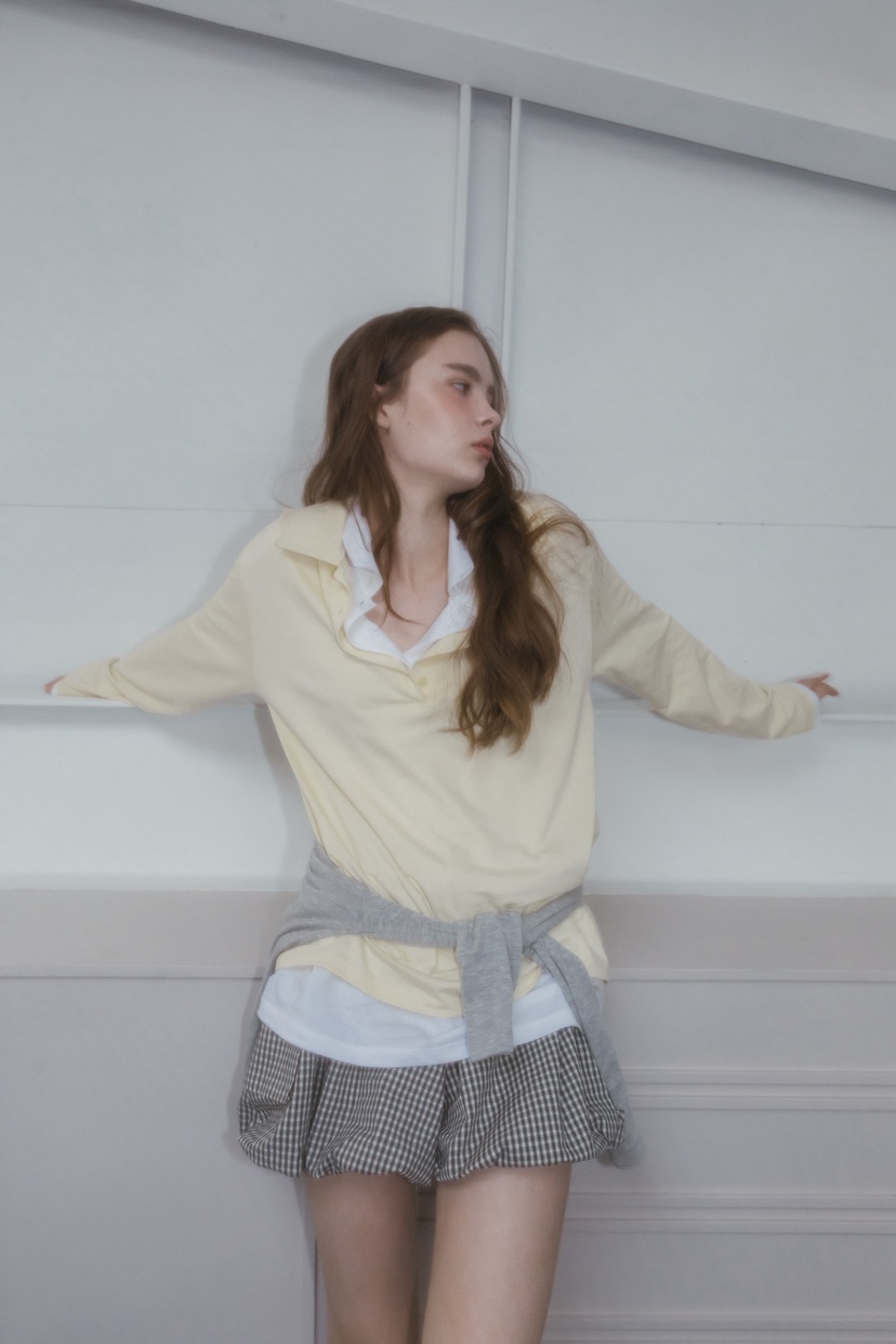 UNBOUND韓國代購女士新款熱賣真品職業26春夏推薦長袖T恤UNBOUND長袖T恤