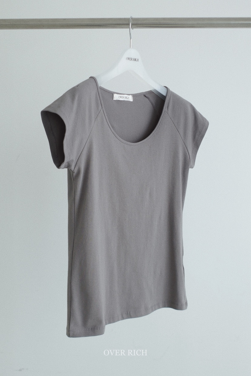 OVER RICH東大門代購女士新款人氣26春夏職業時尚推薦T恤OVER RICHT恤圖色3