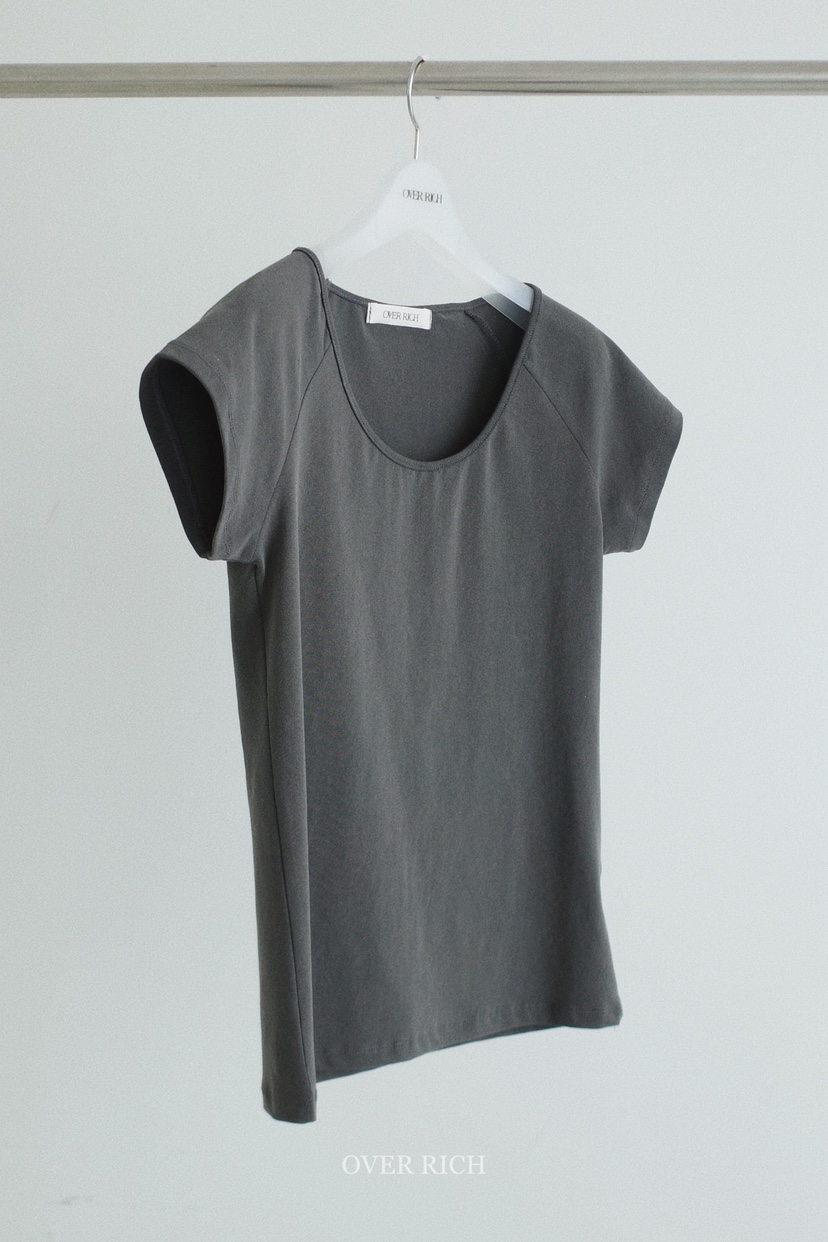 OVER RICH東大門代購女士新款人氣26春夏職業時尚推薦T恤OVER RICHT恤圖色4