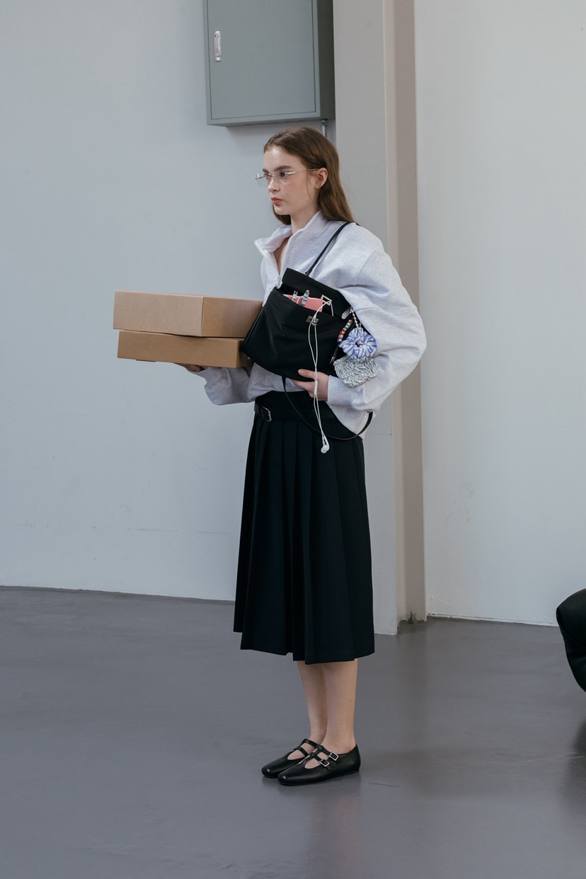 UNBOUND東大門直郵女士新款人氣時尚半身裙中短裙不含腰帶UNBOUND半身裙/中短裙