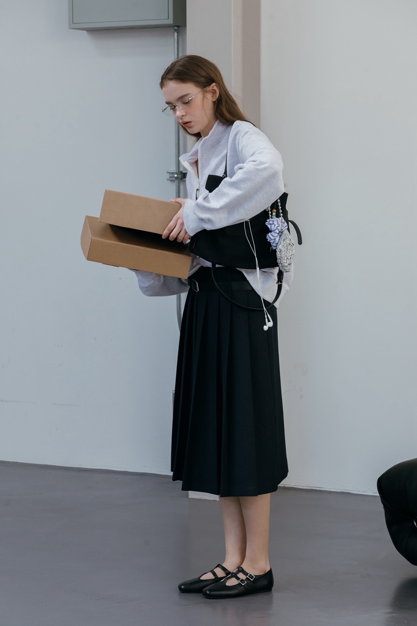 UNBOUND東大門直郵女士新款人氣時尚半身裙中短裙不含腰帶UNBOUND半身裙/中短裙