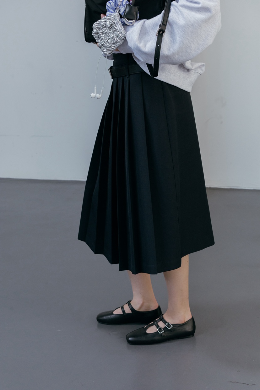 UNBOUND東大門直郵女士新款人氣時尚半身裙中短裙不含腰帶UNBOUND半身裙/中短裙