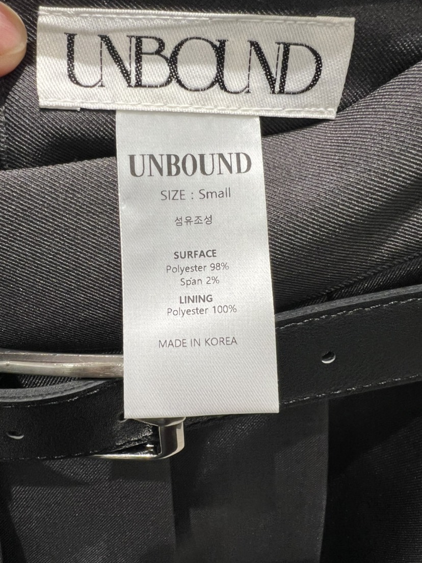 UNBOUND東大門直郵女士新款人氣時尚半身裙中短裙不含腰帶UNBOUND半身裙/中短裙