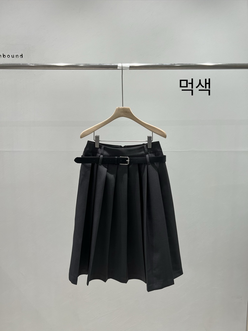 UNBOUND東大門直郵女士新款人氣時尚半身裙中短裙不含腰帶UNBOUND半身裙/中短裙圖色1