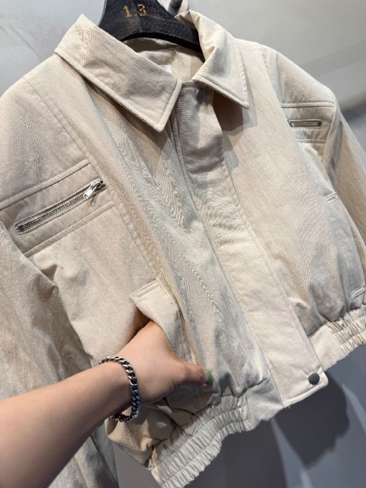 1.3東大門實拍女士新款推薦熱賣真品時尚人氣職業夾克棉1.3夾克