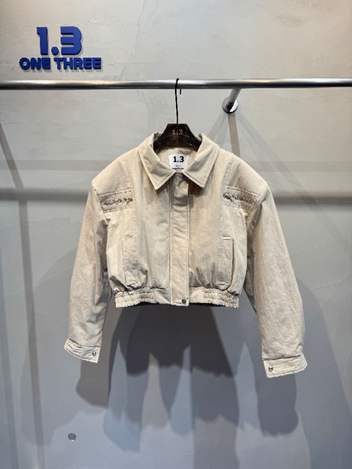 1.3東大門實拍女士新款推薦熱賣真品時尚人氣職業夾克棉1.3夾克圖色2