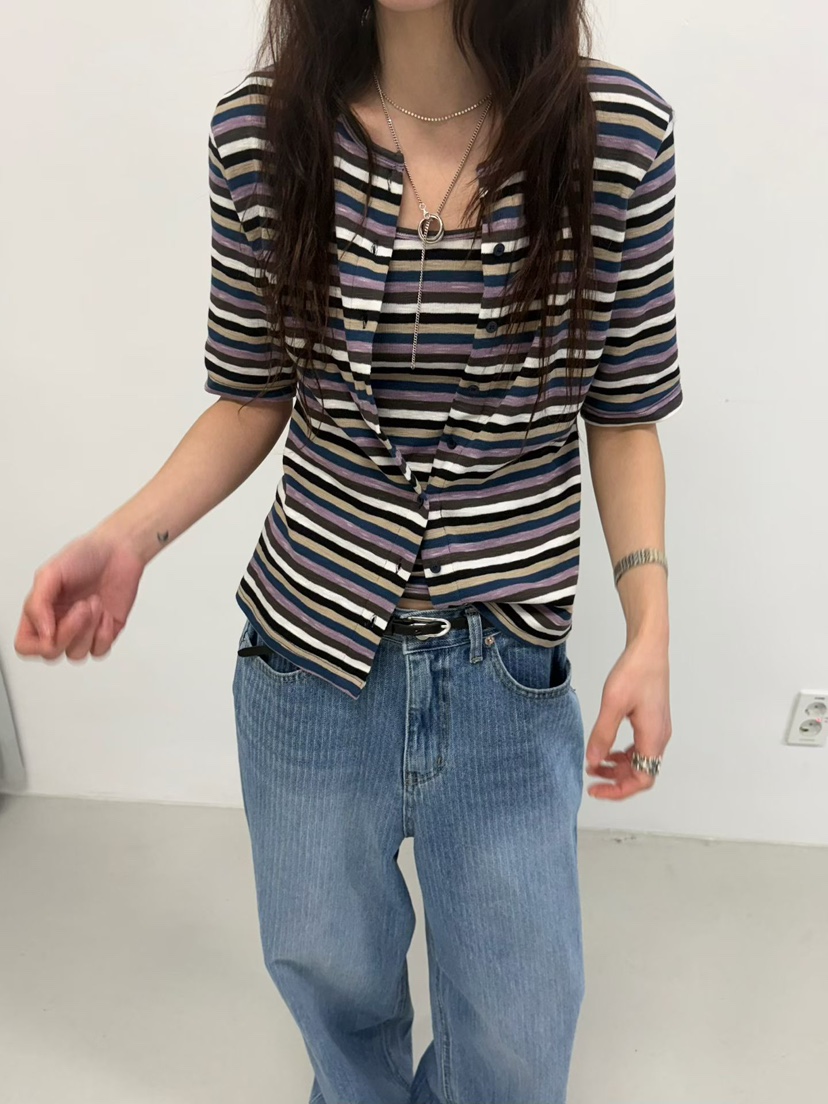 MINIMUZE東大門實拍女裝新款職業休閑人氣26春夏熱賣針織衫MINIMUZE針織衫