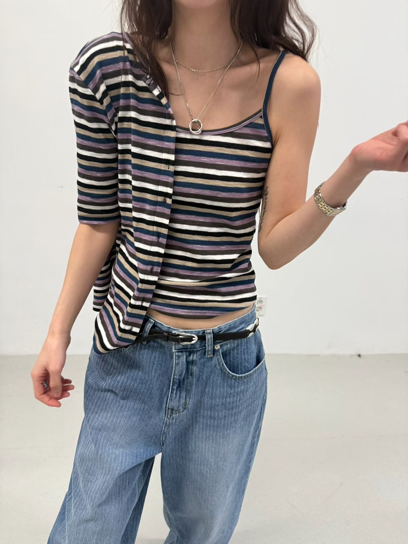 MINIMUZE東大門實拍女裝新款職業休閑人氣26春夏熱賣針織衫MINIMUZE針織衫