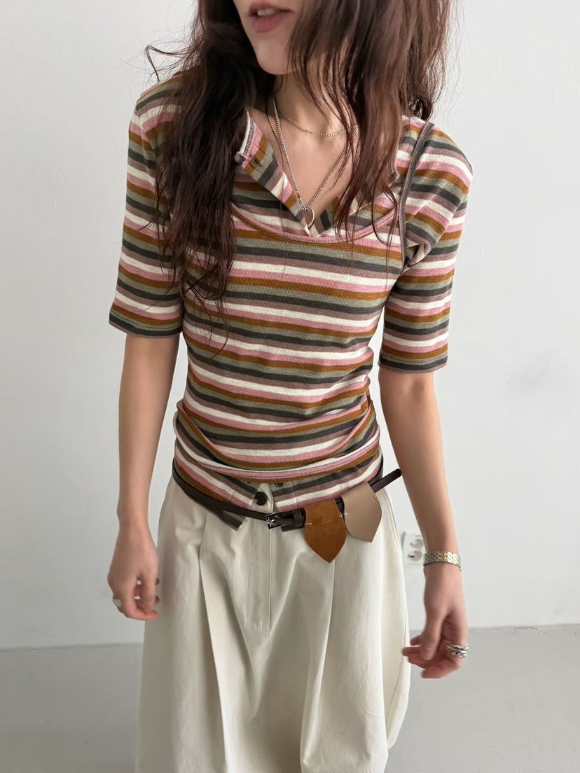 MINIMUZE東大門實拍女裝新款職業休閑人氣26春夏熱賣針織衫MINIMUZE針織衫