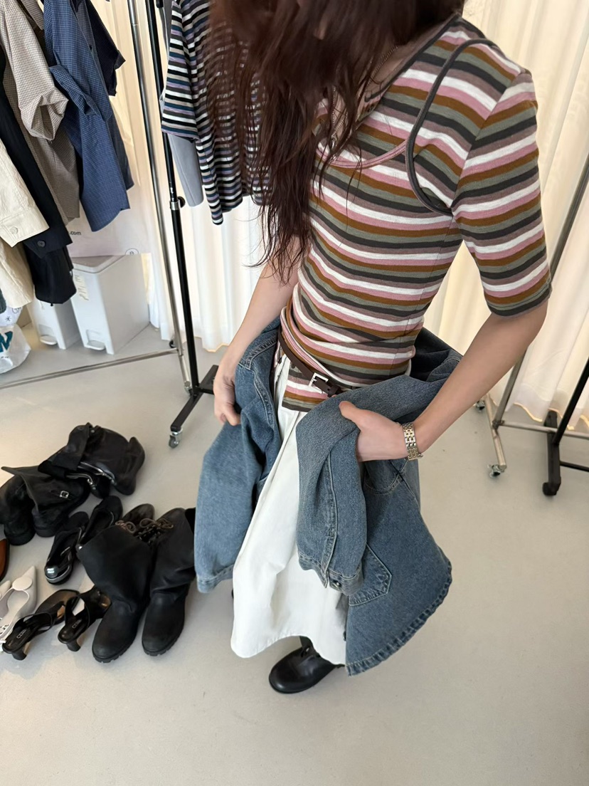 MINIMUZE東大門實拍女裝新款職業休閑人氣26春夏熱賣針織衫MINIMUZE針織衫