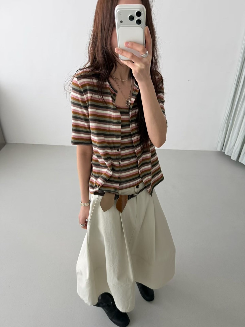 MINIMUZE東大門實拍女裝新款職業休閑人氣26春夏熱賣針織衫MINIMUZE針織衫