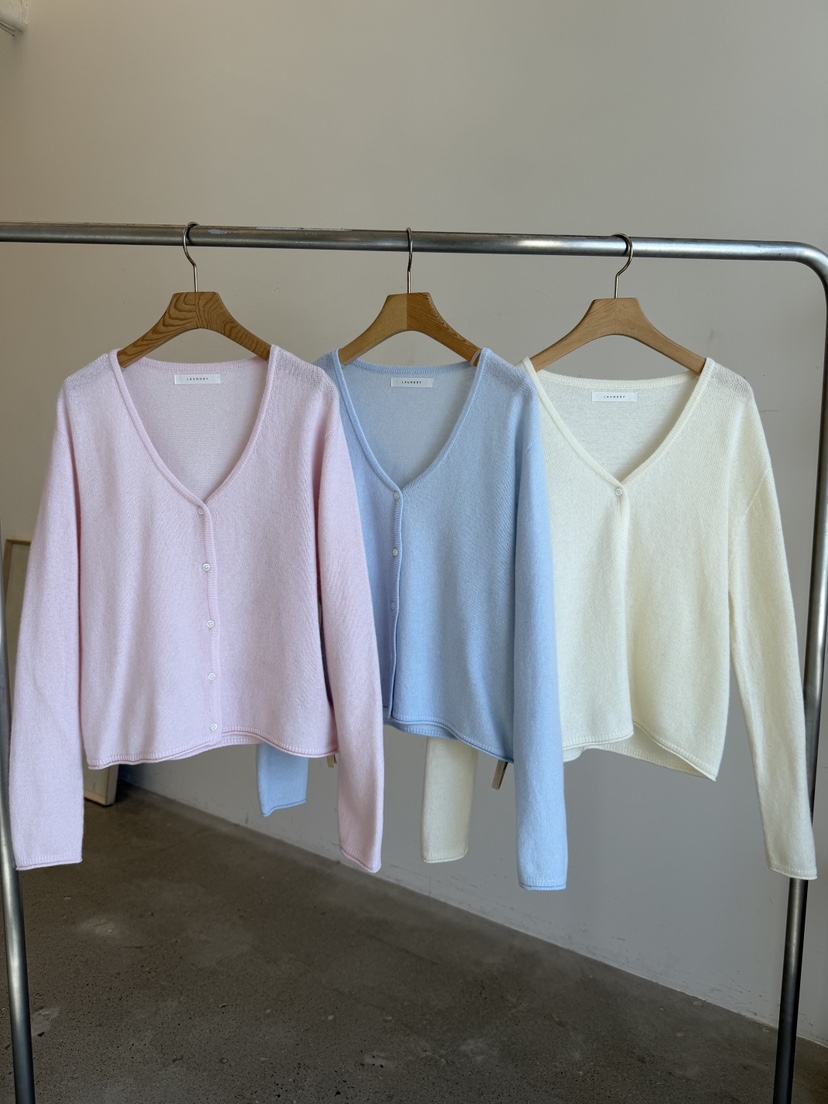 LAUNDRY韓國直郵女裝新品真品26春夏休閑職業熱賣針織衫開衫LAUNDRY針織衫