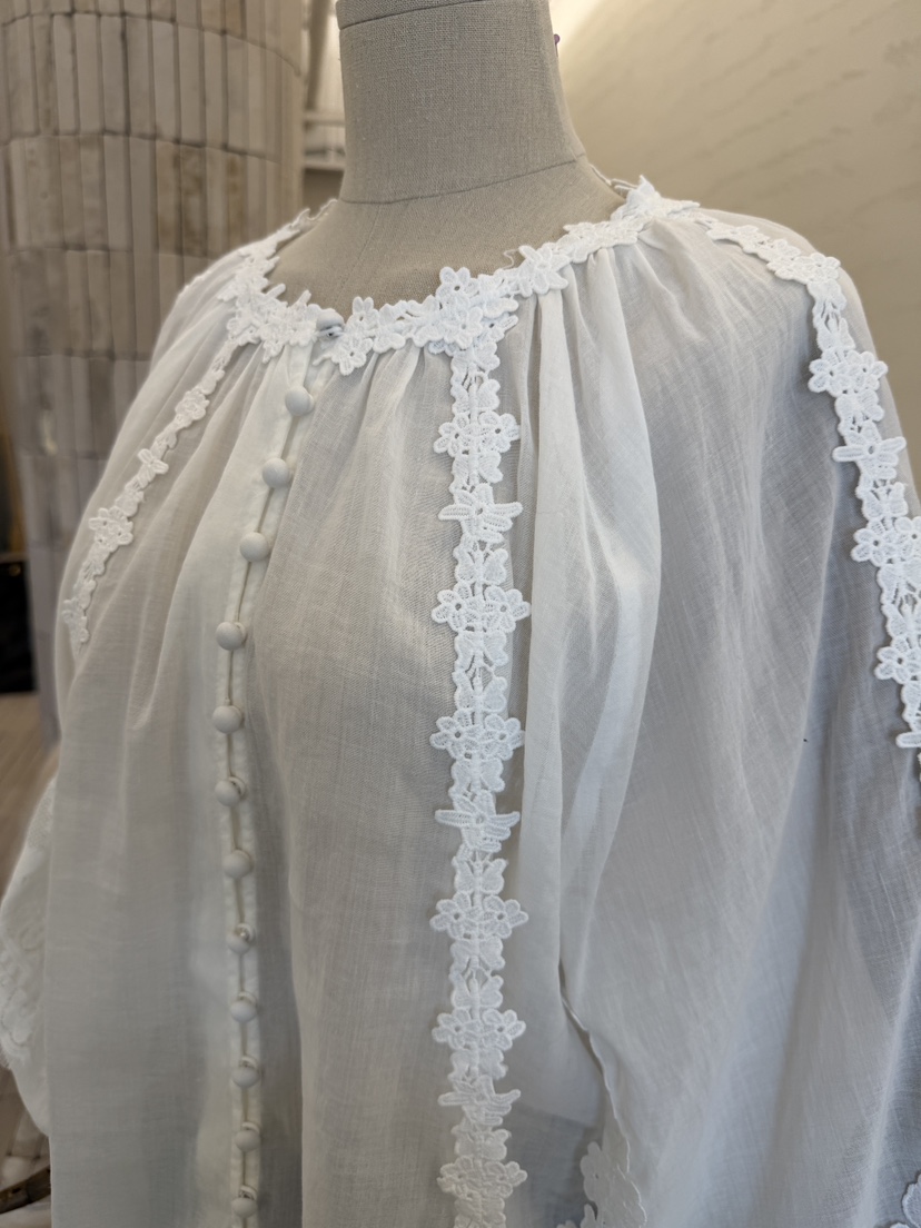 LAUNDRY韓國直郵女裝新款真品職業時尚推薦襯衫蕾絲衫亞麻LAUNDRY襯衫/蕾絲衫