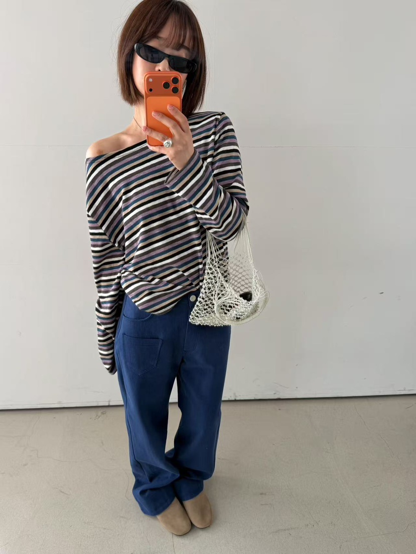 OLI SEOUL韓國直郵女裝新品26春夏真品休閑熱賣人氣長袖T恤OLI SEOUL長袖T恤