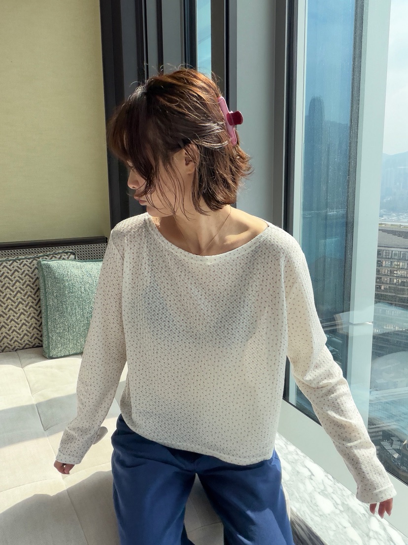 OLI SEOUL韓國直郵女裝新品26春夏真品休閑熱賣人氣長袖T恤OLI SEOUL長袖T恤