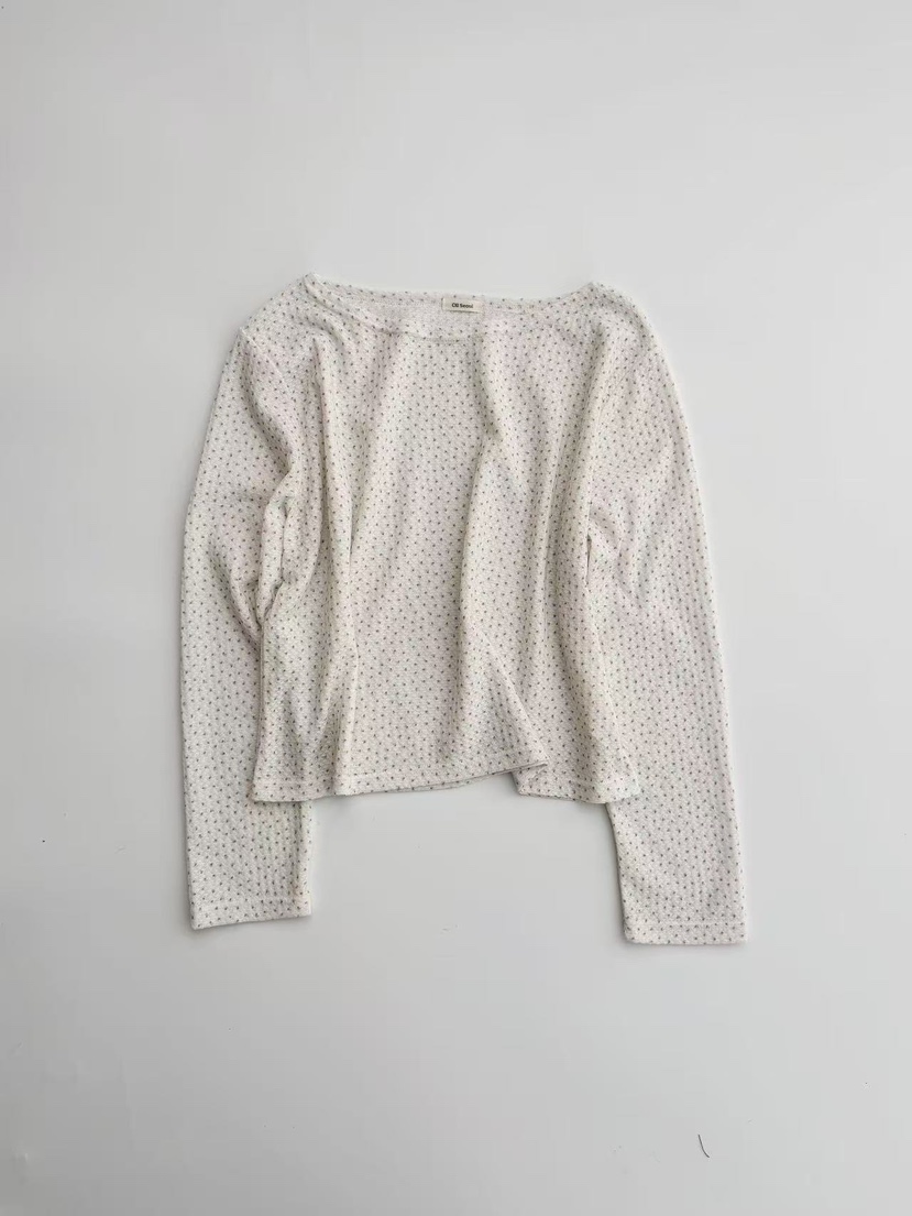 OLI SEOUL韓國直郵女裝新品26春夏真品休閑熱賣人氣長袖T恤OLI SEOUL長袖T恤圖色2