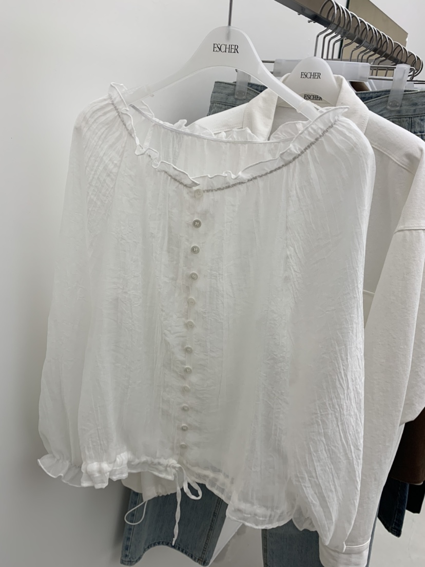 ESCHER東大門實拍女裝新款熱賣休閑真品人氣職業襯衫蕾絲衫ESCHER襯衫/蕾絲衫圖色2